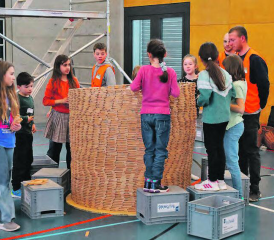 Viel Spass in der Mehrzweckhalle Holziken: Ein paar Stimmen fragten bereits, wann diese das nächste Mal wieder stattfinden würde. (Bild: zVg.)