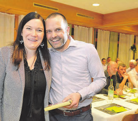 Abschied aus dem Vorstand: Markus Würgler gab nach fünf Jahren seinen Rücktritt bekannt, im Bild zusammen mit HGVS-Präsidentin Kornelia Tanner.