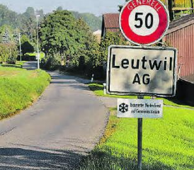 Die Birrwilerstrasse wird gesperrt – aber erst Anfang 2023. (Bild: rc.)