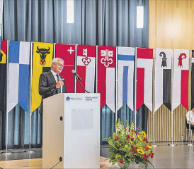 Interkantonale Polizeischule Hitzkirch (IPH): Direktor Alex Birrer steht der Schule der elf Konkordatskantone Aargau, Bern, Basel-Landschaft, Basel-Stadt, Luzern, Nidwalden, Obwalden, Schwyz, Solothurn, Uri und Zug vor. (Bild: zVg.)