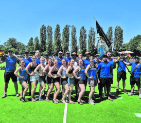 Der STV Oberkulm konnte sich über hervorragende Leistungen am Eidgenössischen Turnfest in Lausanne freuen. (Bild: zVg.)