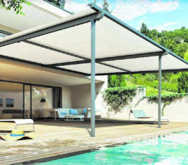 Qualität aus dem Hause KIS-Haller, Oberkulm: Zögern Sie nicht, das Thema Beschattung jetzt anzugehen, bevor es zu heiss wird draussen! (Bild: zVg.)