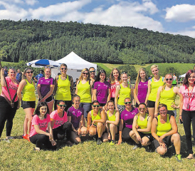 … und strahlten auch an der Sonne und mit der Sonne um die Wette. Mit der Gesamtpunktzahl von 26.23 gelang dem Suhrentaler Team eine ausgezeichnete Leistung. (Bilder: zVg.)