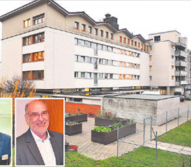 Uwe Matthiessen (l.) überlässt das Ruder dem Verwaltungsratspräsidenten Ralph Bürge. Nachdem das Suhrental Alterszentrum in ruhige Gewässer geführt wurde, steht mit dem angestrebten Neubau die nächste grosse Herausforderung an. (Bilder: rc./aw./zVg.)