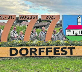 Das Organisationskomitee (v.l.): Jean-Luc Martin, Dani Hunziker, Renate Egli, Vera von Arx, Fabian Hauri, Joel Hauri und Nico Schmid (Bild: zVg.)