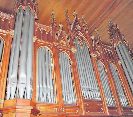 Schmuckstück: Die Orgel aus dem Jahr 1890. (Bilder: grh)