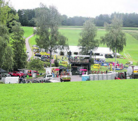 Grosses Festgelände: Die sonst beschauliche Passhöhe wurde zum gut besuchten Hotspot.