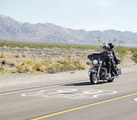 Ob auf der Harley oder im Auto: Das Reisebüro Menziken ist Spezialist für geführte USA-Reisen. (Bild: zVg.)