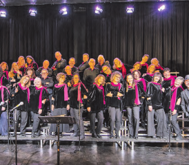 Der Chor Voices of Joy verbreitet seit 25 Jahren die Freude an der Musik. (Bild: zVg.)