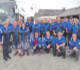 Die Schützengesellschaft Leutwil verbrachte zwei wunderschöne Tage am Thurgauer Kantonalen Schützenfest. (Bild: zVg.)