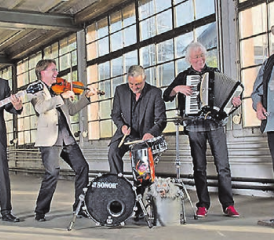 Louisiana-Music zum Feststart am Freitag: Die «Street Rats» eröffnen die Jubiläumsfeierlichkeiten bei der Musighütte im Nidetel. (Bild: zVg.)