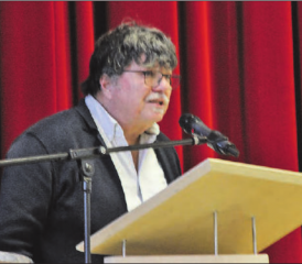 Der neue Gemeindeammann Heinz Haudenschild hinterliess bei den Anwesenden einen guten ersten Eindruck.