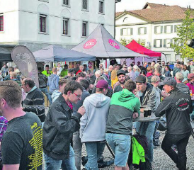 Rund um die Braugarage in Reinach findet am Samstag, 2. September der 4. Rynecher Bierkulturtag statt. (Bild: zVg.)