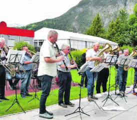 Wenn die Michelsämter Musikanten reisen, kommt die Musik nie zu kurz. (Bild: zVg.)