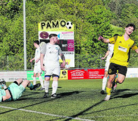 Wieder nichts: Gränichen verliert deutlich. (Bild: Roland Jaus)