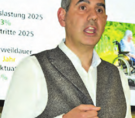 Ein zuversichtlicher Altersheimleiter: Lucio Stanca blickte zurück auf ein ereignisreiches Jahr.