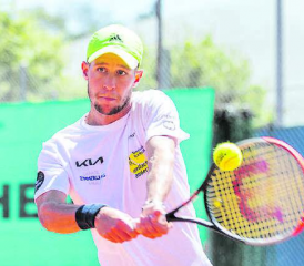 Yanik Kälin schaffte zwar einen Punktgewinn, konnte den Abstieg der Teufenthaler aber nicht verhindern. (Bild: Fabio Baranzini)