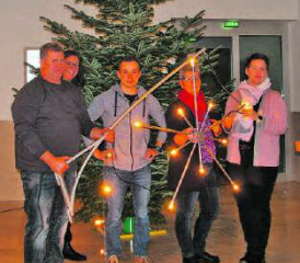 Strahlender Sternenglanz in Seengen. (Bild: hh)