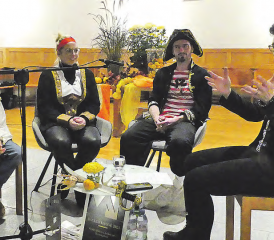 Die sympathischen Piratenbäcker waren zu Gast an der Firobe Chile in Gontenschwil. (Bild: zVg.)