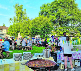 Die Paella wurde vor Ort zubereitet und war ein kulinarisches Highlight. (Bild: zVg.)