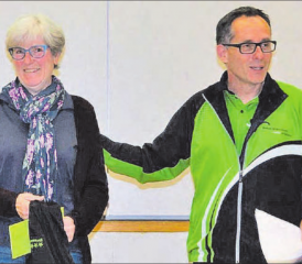 Christine Geier wurde zum Ehrenmitglied des Satus Gränichen ernannt. (Bild: zVg.)