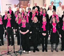 Der Gospel-on Gospelchor begeisterte das Publikum in Gontenschwil und Seon mit seinem vielseitigen Programm. (Bild: zVg.)