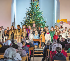 Die beiden Aufführungen von «D’Zäller Wiehnacht» waren ein voller Erfolg. (Bild: zVg.)