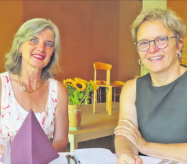 Aus dem Stiftungsrat und der Geschäftsleitung: Karin Lareida, Vizepräsidentin des Stiftungsrates der Pro Senectute Aargau und Ruth Treyer, Mitglied der Geschäftsleitung. (Bild: zVg.)