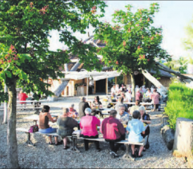 Lauschiges Plätzchen: Hier kann man so richtig entspannen. (Bild: zVg.)