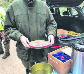 Roland Büchli bei einem seiner vielen Einsätze für die Jagdgesellschaft Seengen. (Bild: zVg.)