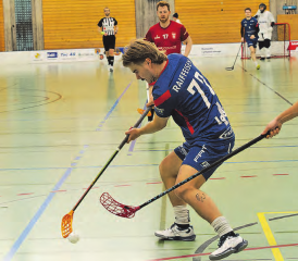 Lok-Stürmer Jesse Arola traf gegen Aarau drei Mal. (Bild: Roland Jaus)