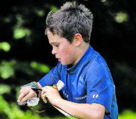 Laurent Müller aus Beinwil navigiert sich zum Sieg. (Bilder: zVg.)