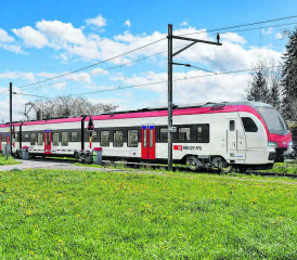 Verstärkung: Elf neue Triebzüge sollen ab Dezember 2029 auf der Seetallinie zum Einsatz kommen. (Bild: zVg.)