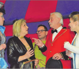 Krisensitzung im Hause Sarasin: Woher das Geld nehmen für einen Standplatz? Ist es nun aus mit unserer Zirkusgeschichte? (Bilder: st.)