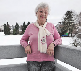 Marianne Leutwyler, (83) Primar- und Turnlehrerin aus Reinach. (Bild: René Fuchs)