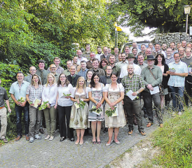 Ausgezeichnet: Die 53 neuen Jägerinnen und Jäger haben viel zu tun in den Aargauer Wäldern. (Bild: Pia Weber)