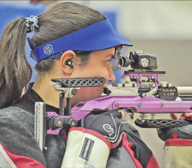 Christiane Keller (SpS Muhen) errang ihren ersten Aargauer Meistertitel. (Bild: Wolfgang Rytz)