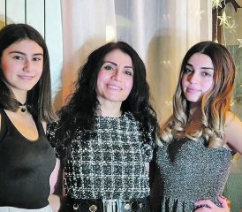 2015 aus Syrien geflüchtet und in Beinwil am See eine neue Heimat gefunden: Muntaha Fardous mit ihren Töchtern Haneen und Sally. (Bilder: zVg.)