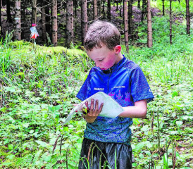 Hochkonzentriert: Der Luki Egli-Gedenklauf ist ein besonderer Orientierungslauf. (Bild: zVg.)
