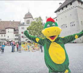 Auf Schloss Lenzburg steigt am Sonntag Fauchis feuriges Schlemmerfest. (Bild: zVg.)