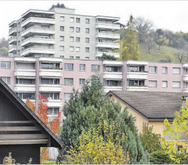 Ende Oktober zählte Gränichen bereits über 8000 Einwohner. Auf dem Bild ein Ausschnitt des Siedlungsgebietes Bienstel. (Bild: A.W.)