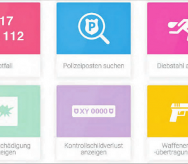 Wenn ein persönliches Vorsprechen nicht nötig ist: Am Online-Polizeischalter kann man Anzeige erstatten. (Bild: zVg.)