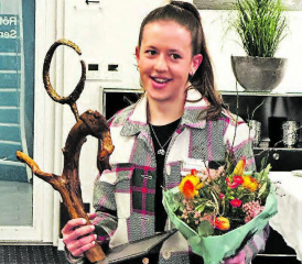 Anja Grossmann will an die Weltspitze: Die Rickenbacherin startet für den RC Gränichen und wurde nun für ihre Erfolge geehrt. (Bild: zVg.)