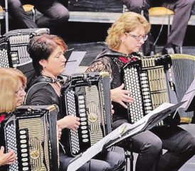Verband Akkordeon Schweiz: An der Tagung am kommenden Sonntag, 24. März im Saalbau Reinach, werden gegen zweihundert Delegierte erwartet. (Bild: zVg.)
