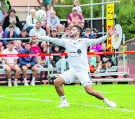 Die Oberentfelder Faustballer haben letztes Jahr den Vize-Schweizer-Meistertitel gewonnen. (Bild: Fabio Baranzini/Swiss Faustball)