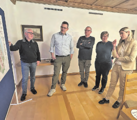 Entwickeln Visionen: Markus Estermann, Martin Grütter, Niklaus Boss, Ursula Friederich und Lidia Born-Räber (v.l.n.r.).