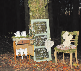 Stimmte auf die Festtage ein: Der Adventsweg des Frauenbundes stimmte weihnachtlich. (Bilder: zVg.)