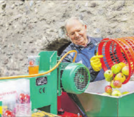 Auf Schloss Hallwyl finden am Wochenende vom 16. und 17. Oktober die beliebten Mosttage statt. (Bild: zVg.)