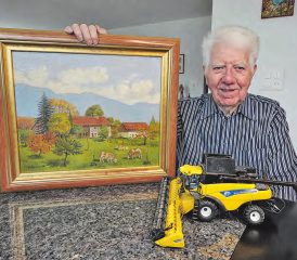 Mit drei Geschwistern ist Roger Grunder auf dem gezeigten Bauernhof in Meyrin, nahe Genf, zweisprachig aufgewachsen. (Bild: René Fuchs)