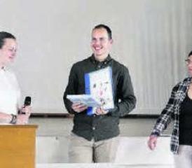 Sozialdiakon Nico Baumann wurde in der reformierten Kirche feierlich verabschiedet. (Bild: zVg.)